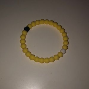 Yellow lokai bracelet